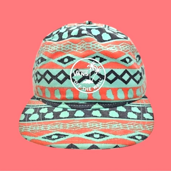VANS RETRO OFF THE WALL SNAPBACK CAP ~ SOUTHWESTERN ALL OVER PRINT ADULT - Picture 1 of 10